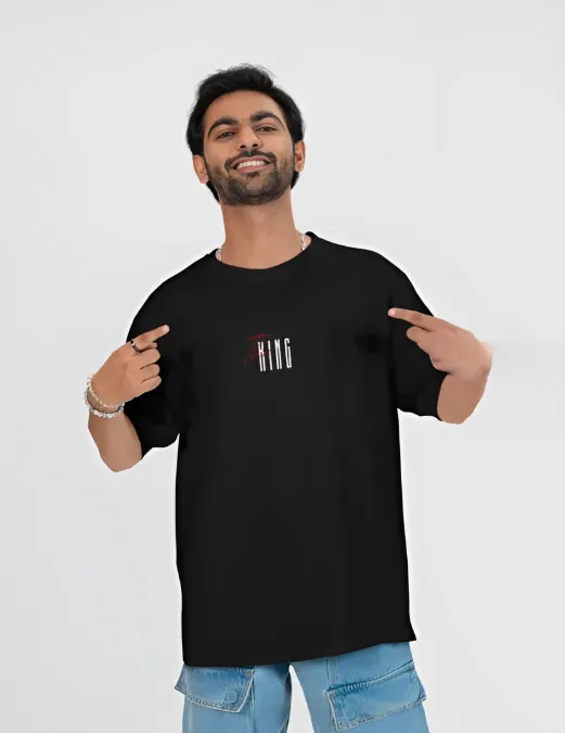Glitzo Drift King Oversized Graphic tee - Image 2