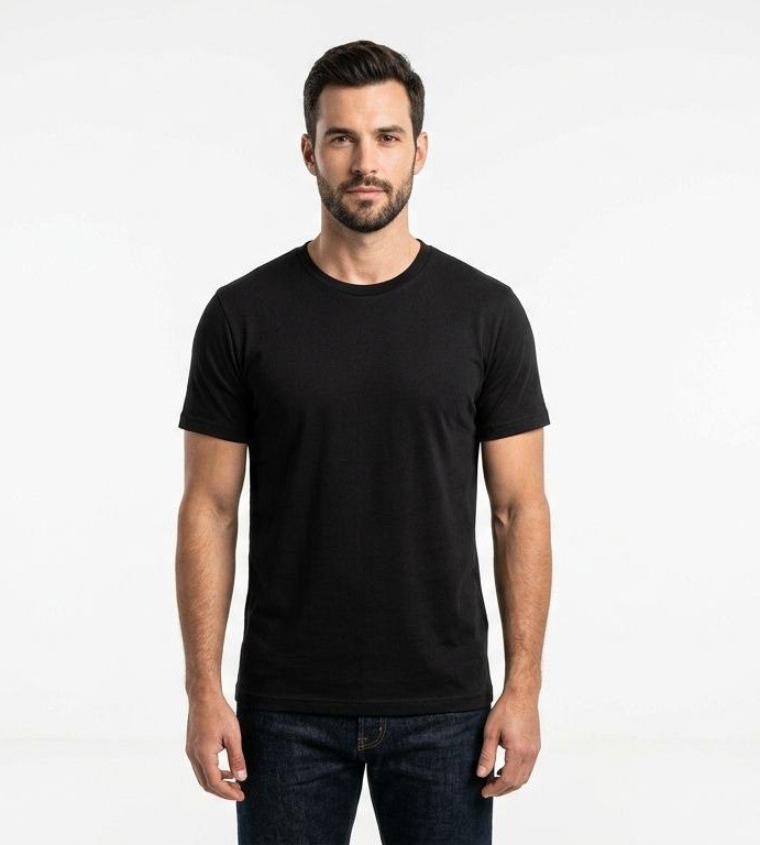 The Glitzo Basic Tee – Black Street wear
