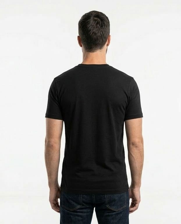 The Glitzo Basic Tee – Black Street wear - Image 4