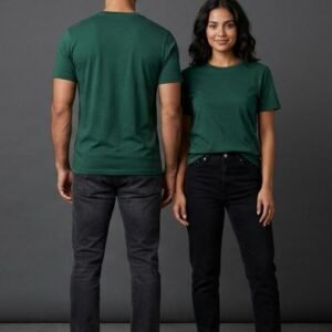 The Glitzo Basic Tee – Bottle Green streetwear