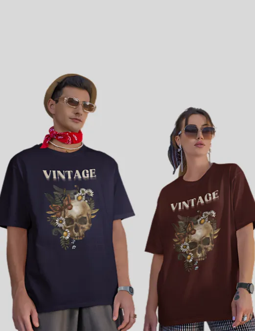 Glitzo Vintage Oversized Graphic tee