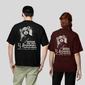 Glitzo Anonymous Oversized Graphic tee