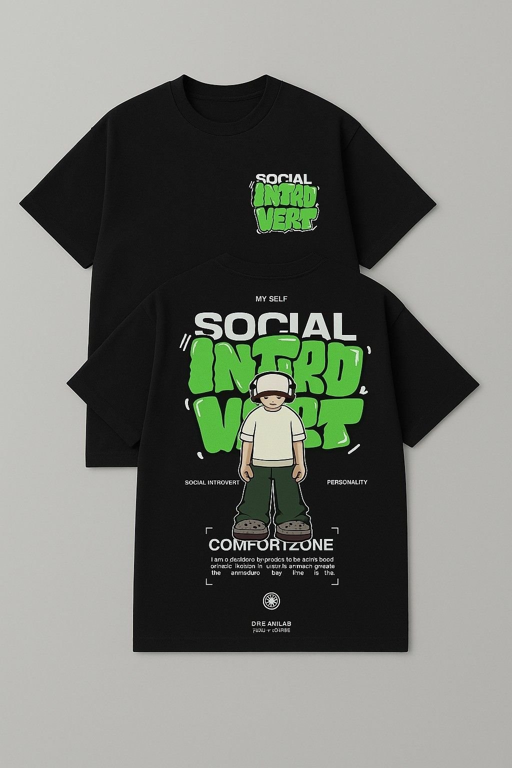 social introvert tshirt