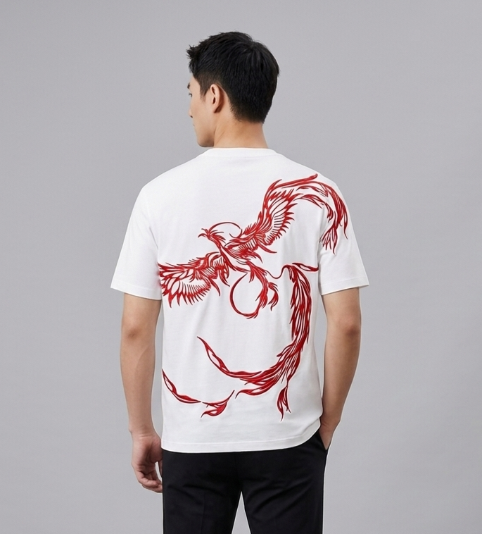 eagle printed tshirt